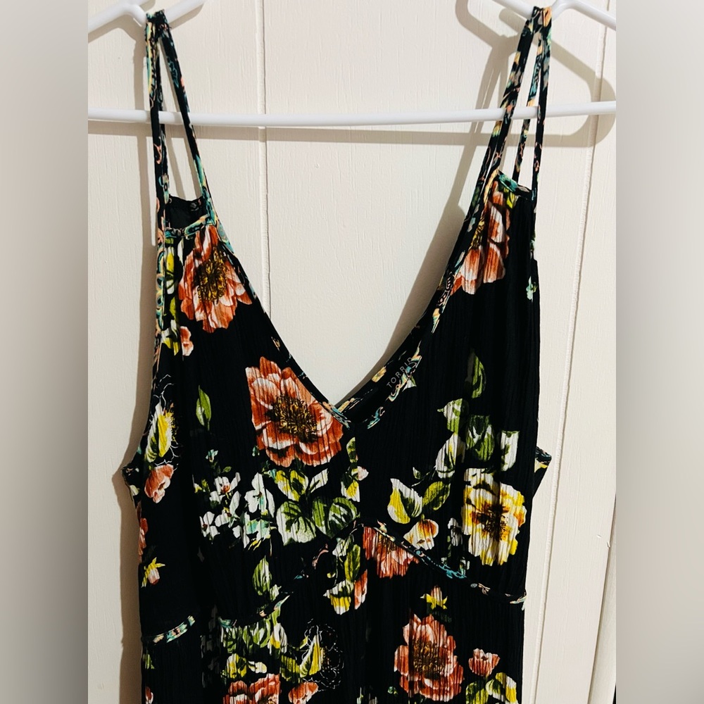 Black Torrid Dress with Flowers